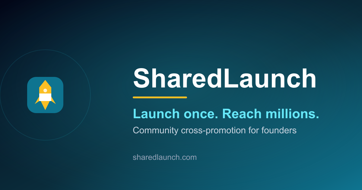 How often do you actually read the post of a product launch that people list here? logo